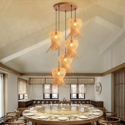 Serenity Bamboo Chandelier