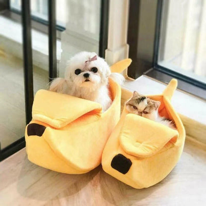 CozyBanana Cat Bed