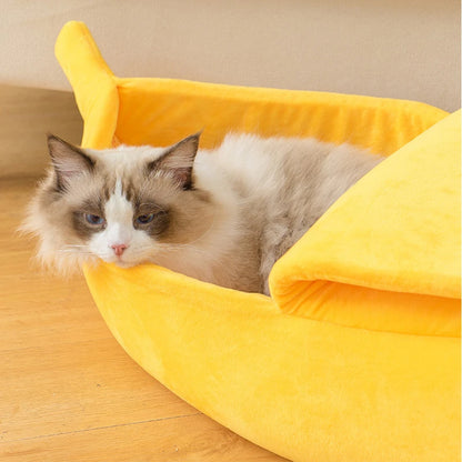 CozyBanana Cat Bed