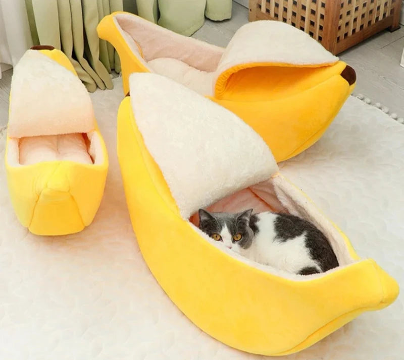 CozyBanana Cat Bed